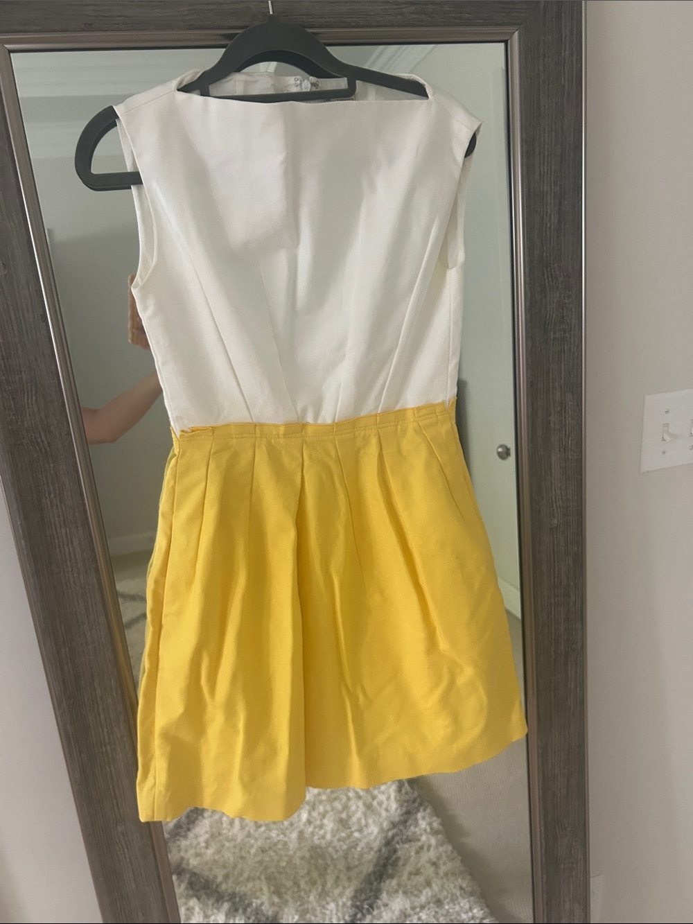 GAP White Petite Sleeveless Dress